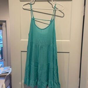 Final Touch Turquoise Dress